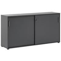 Aktenschrank "Serie 1500" , anthrazit - Anthrazit, KONVENTIONELL, Holzwerkstoff (160/84,2/41cm) - MID.YOU