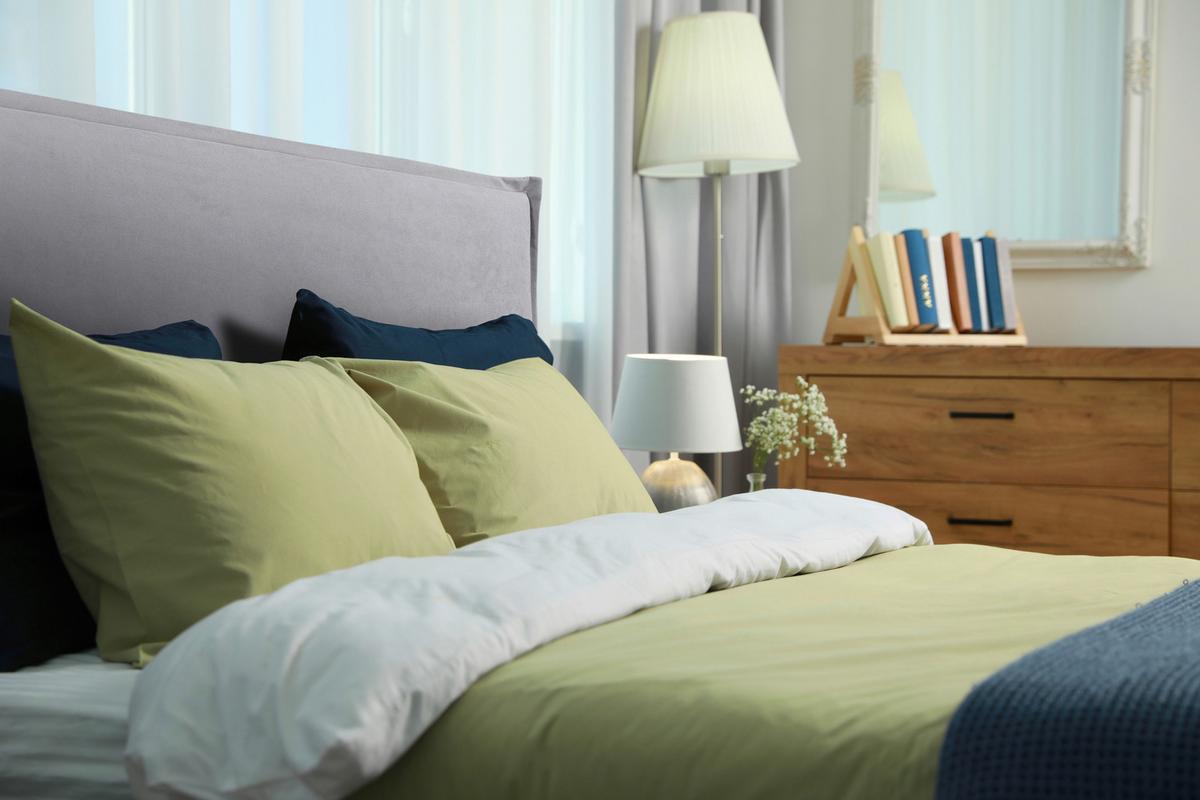 Kárpitozott Ágykeret Milano - szürke, Konventionell, műanyag/faalapú anyag (140/200cm)