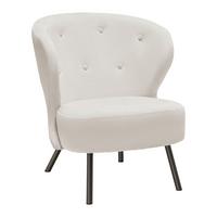 Sessel Floris Beige - Beige/Schwarz, ROMANTIK / LANDHAUS, Holz/Textil (67/77/73cm) - Mömax