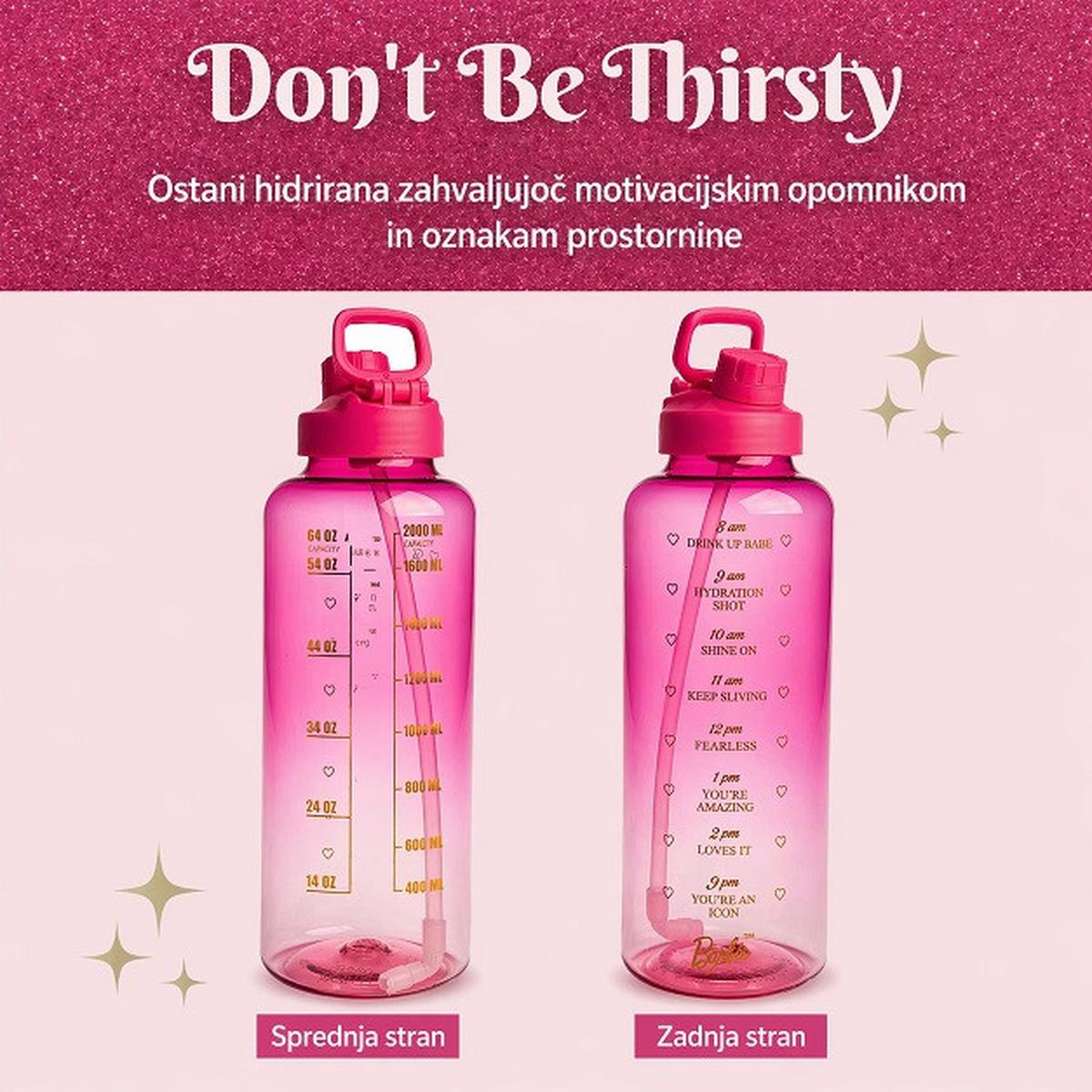 Steklenička Paris Hilton - pink, Design, umetna masa (12/12/32cm) - Paris Hilton