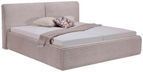 Polsterbett Tessin Creme ca. 180x200cm - Creme, KONVENTIONELL, Textil (180/200cm) - Premium Living