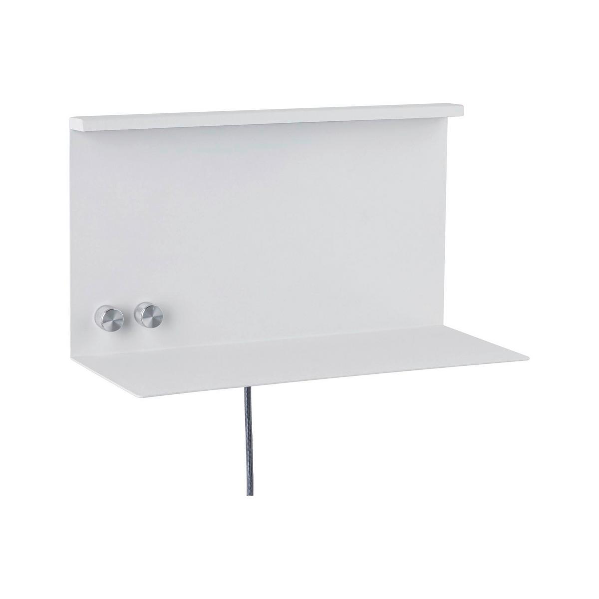 LED-Wandleuchte Jarina in Weiß max. 4,5/1,6 Watt - Weiß, Design, Metall (35/20cm) - Paulmann