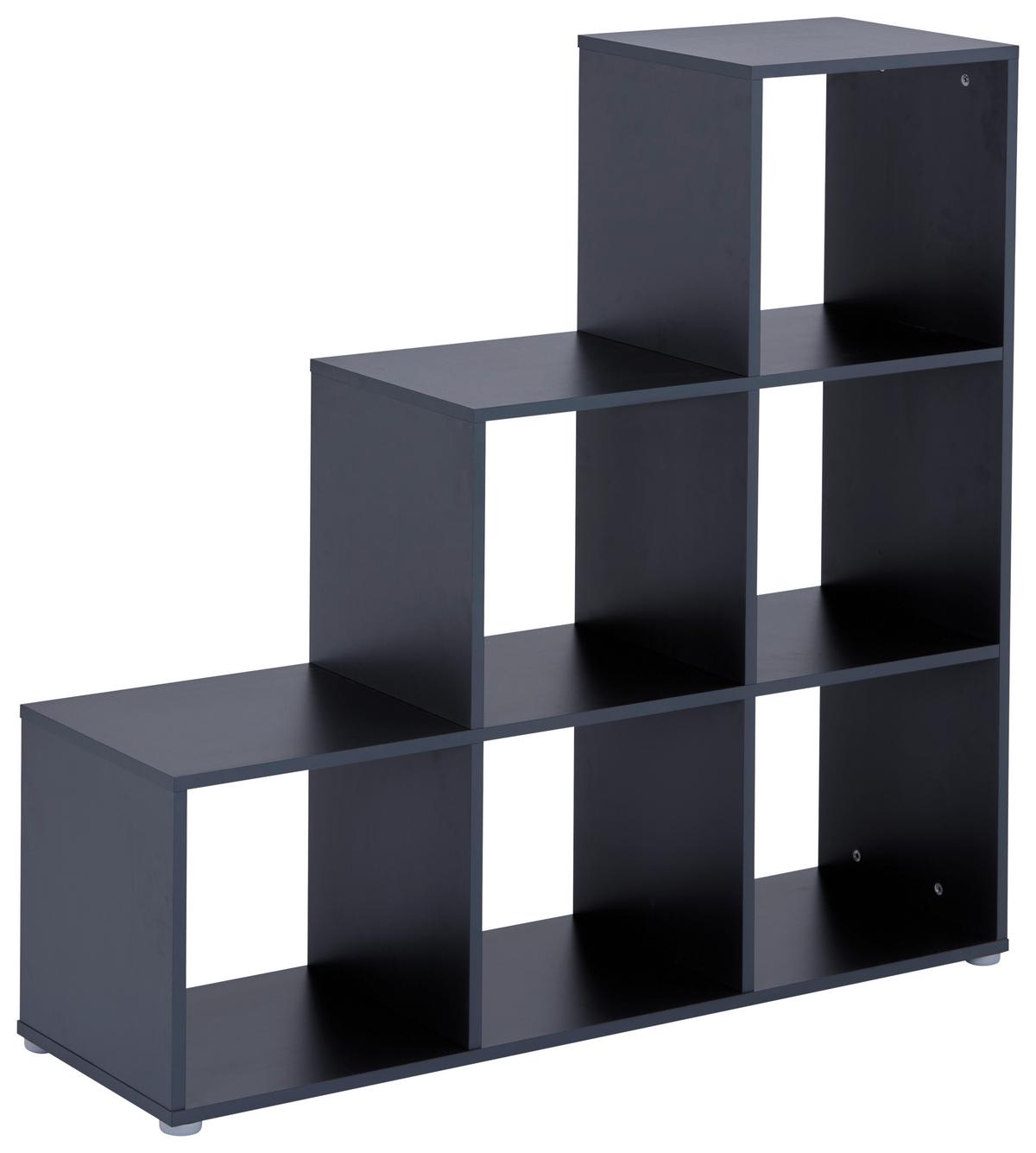 Separator de cameră PISA 3 - antracit, Modern, material pe bază de lemn (112/113/35cm) - Modern Living