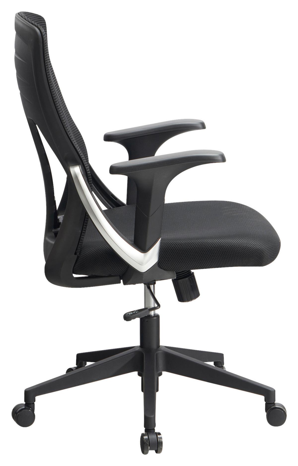DREHSTUHL SPM1.445 - Schwarz, Design, Kunststoff/Textil (65/104/65cm) - MID.YOU