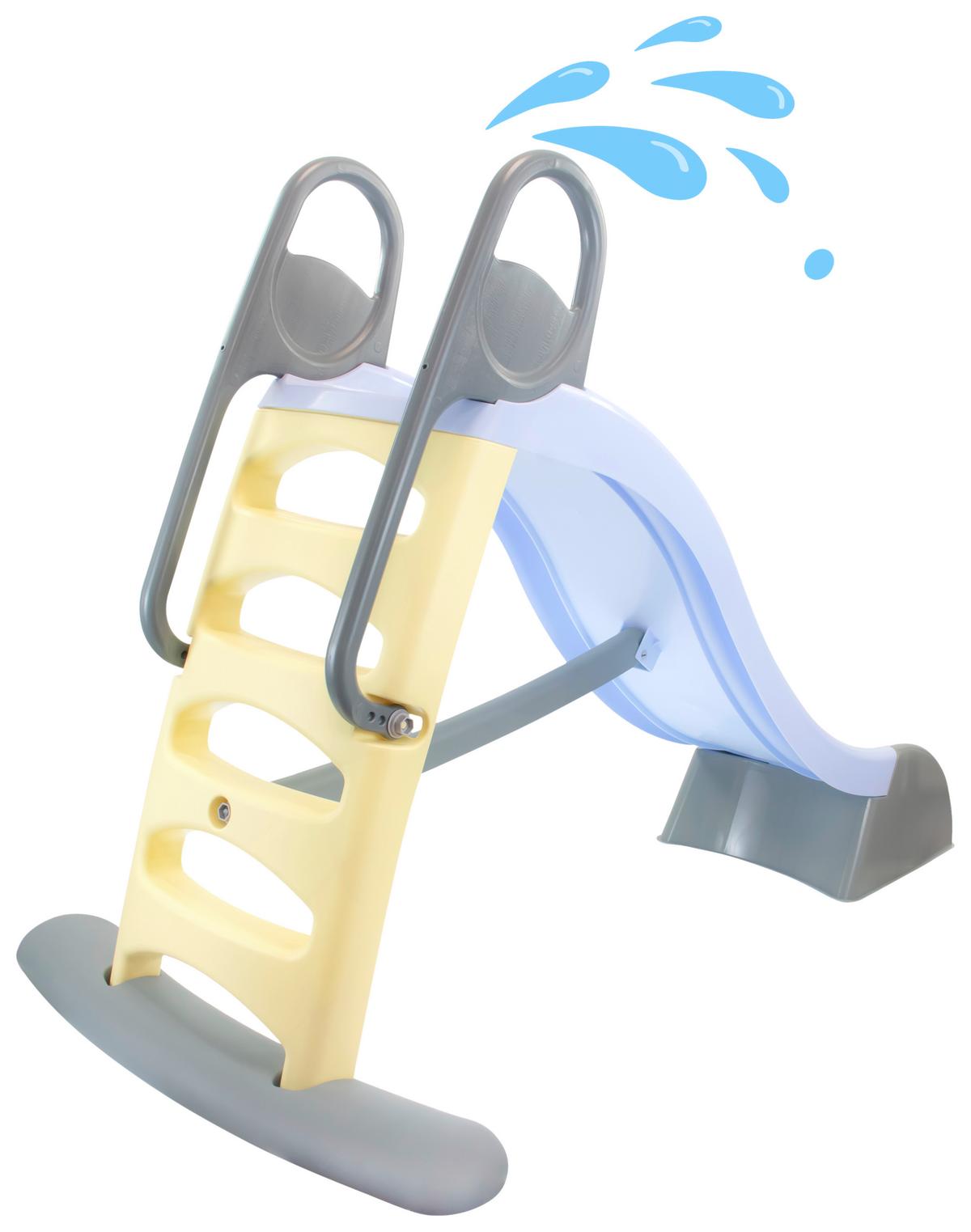 Kinderrutsche Large Slide Hellblau - Hellblau, KONVENTIONELL, Kunststoff (84,5/110/182cm)