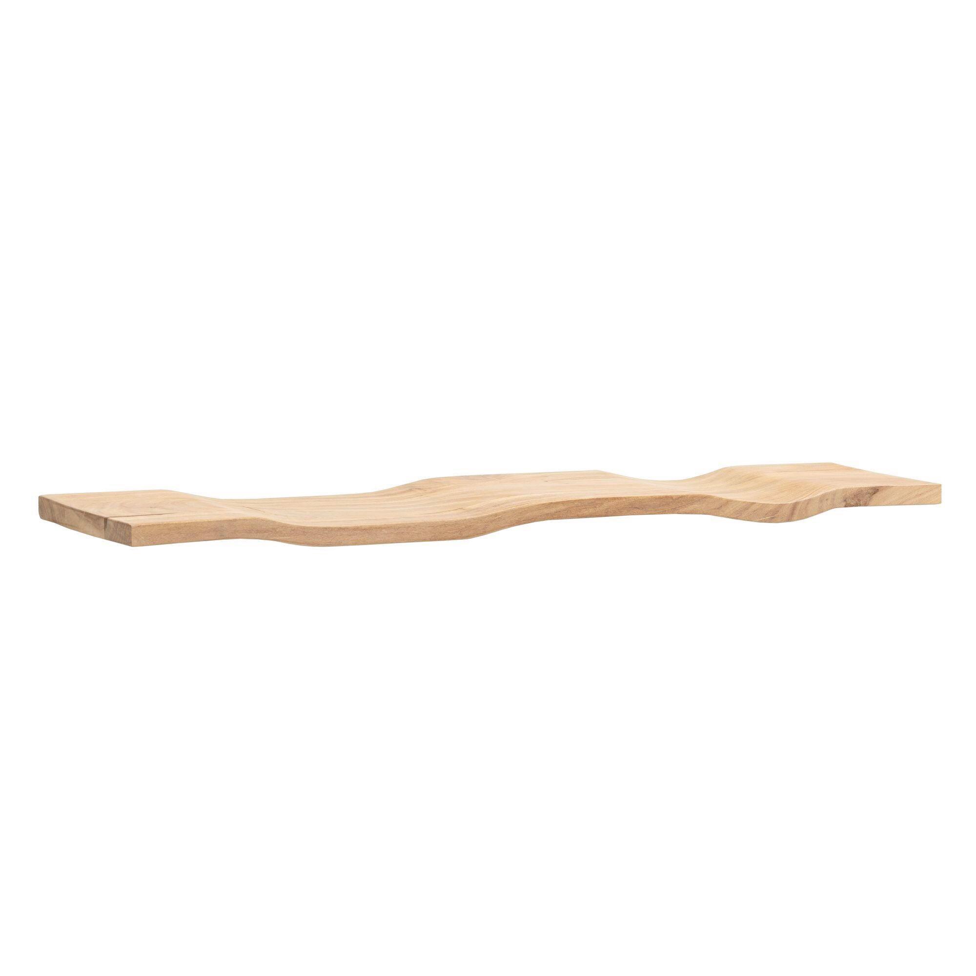Wandboard Wl7.399 - Akaziefarben, Design, Holz (120/5/20cm) - Livetastic