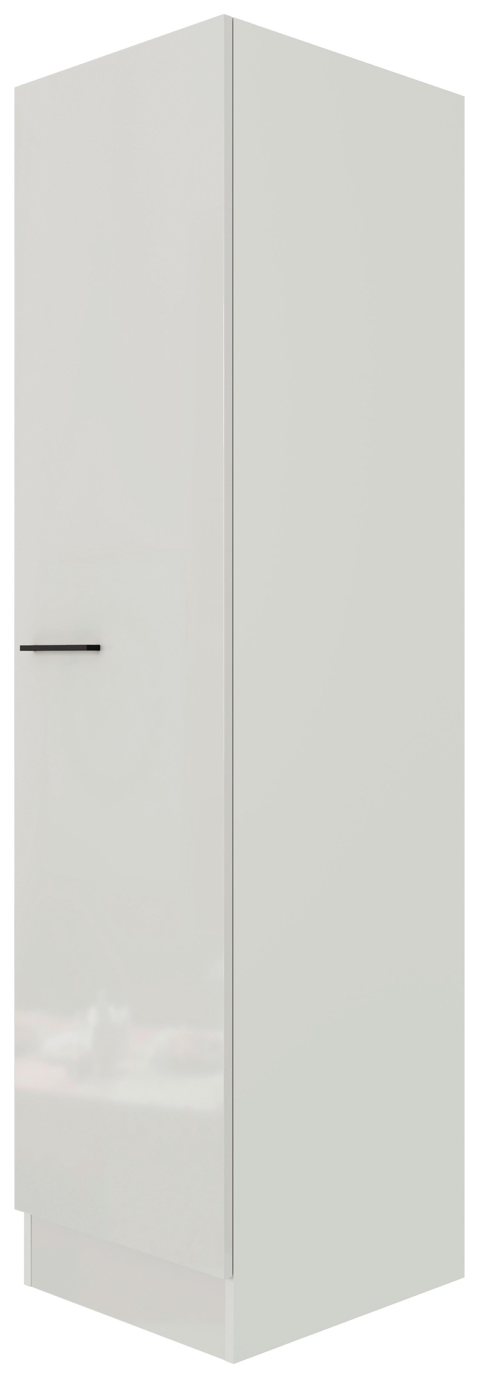 Geschirrschrank in Lichtgrau glänzend - Hellgrau/Grau, MODERN (50/200/57cm) - FlexWell