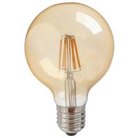 Deko-Leuchtmittel C801055MM max. 6 Watt - Graphitfarben, Glas (9,5/13,6cm) - Mömax