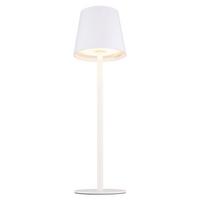 LED-Tischleuchte Vannie Opal/Weiß max. 3 Watt - Opal/Weiß, Trend, Kunststoff/Metall (10,6/36cm) - Globo