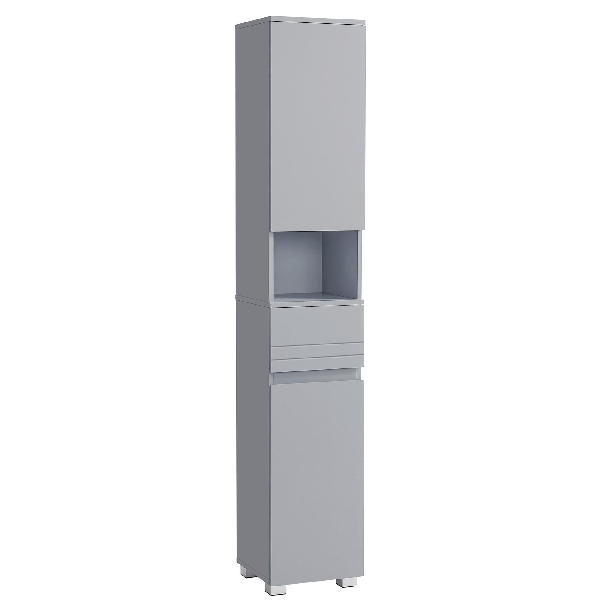 HOCHSCHRANK BBC560P36 - Grau, Trend, Holzwerkstoff (30/170/30cm) - MID.YOU