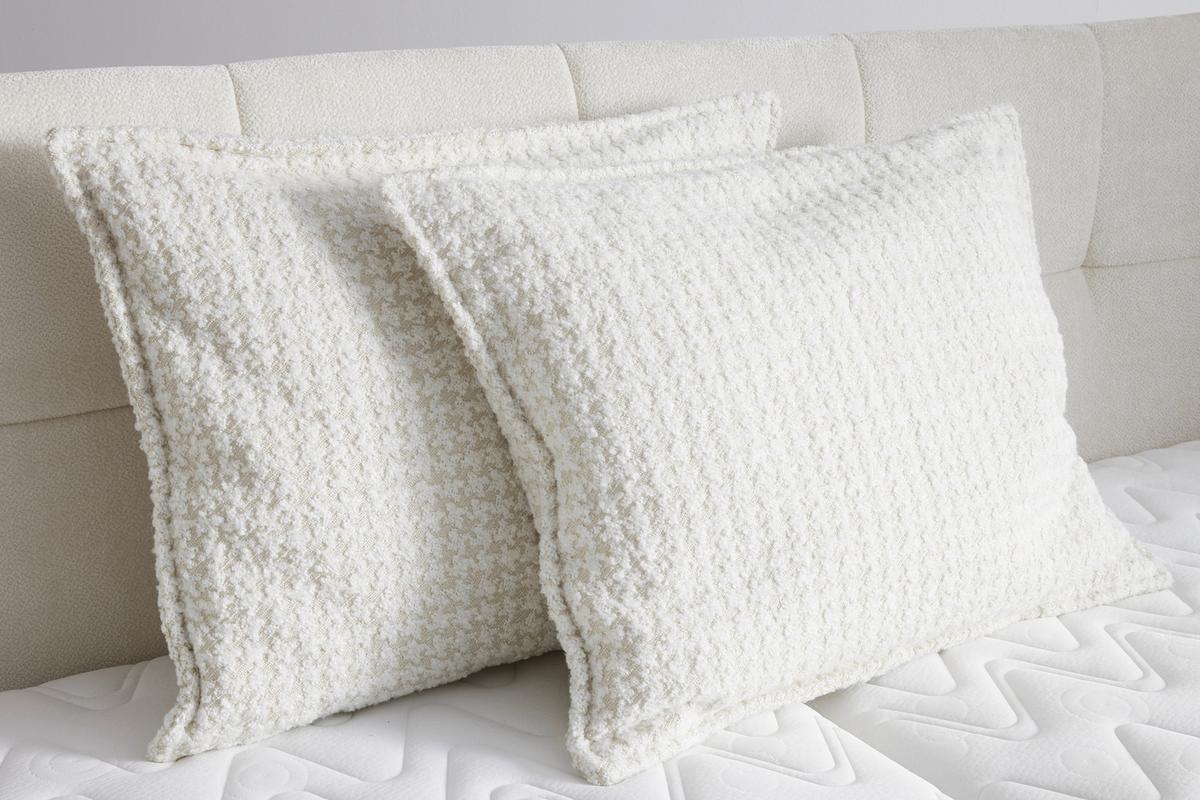 Okrasne Blazine Lea Xl, 2 Kosa - krem barve, tekstil (72/57cm) - Premium Living