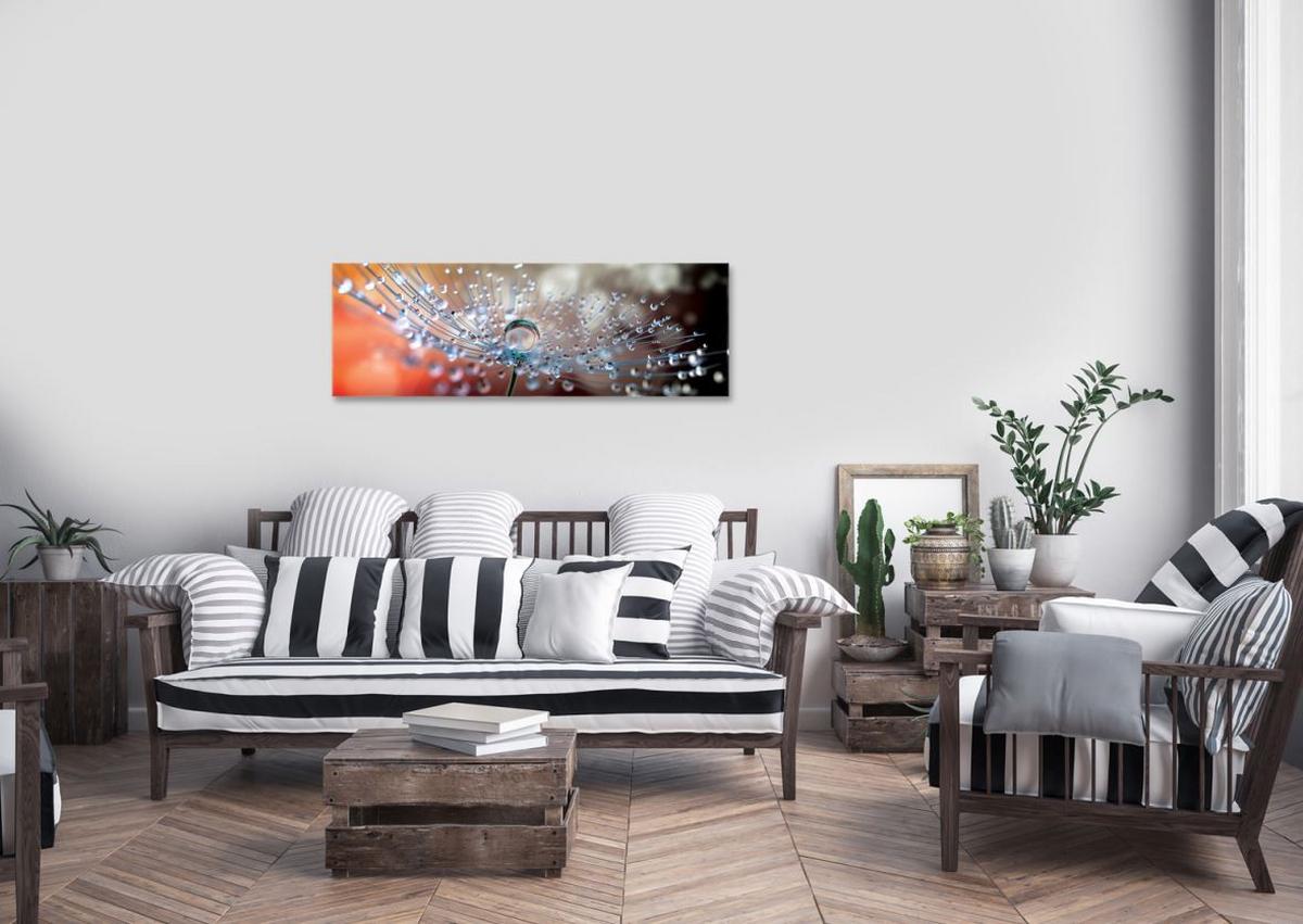 OBRAZ NA SZKLE GB-BMM1065 - różnokolorowy, Natur, szkło (98/33/1,4cm) - Euroart