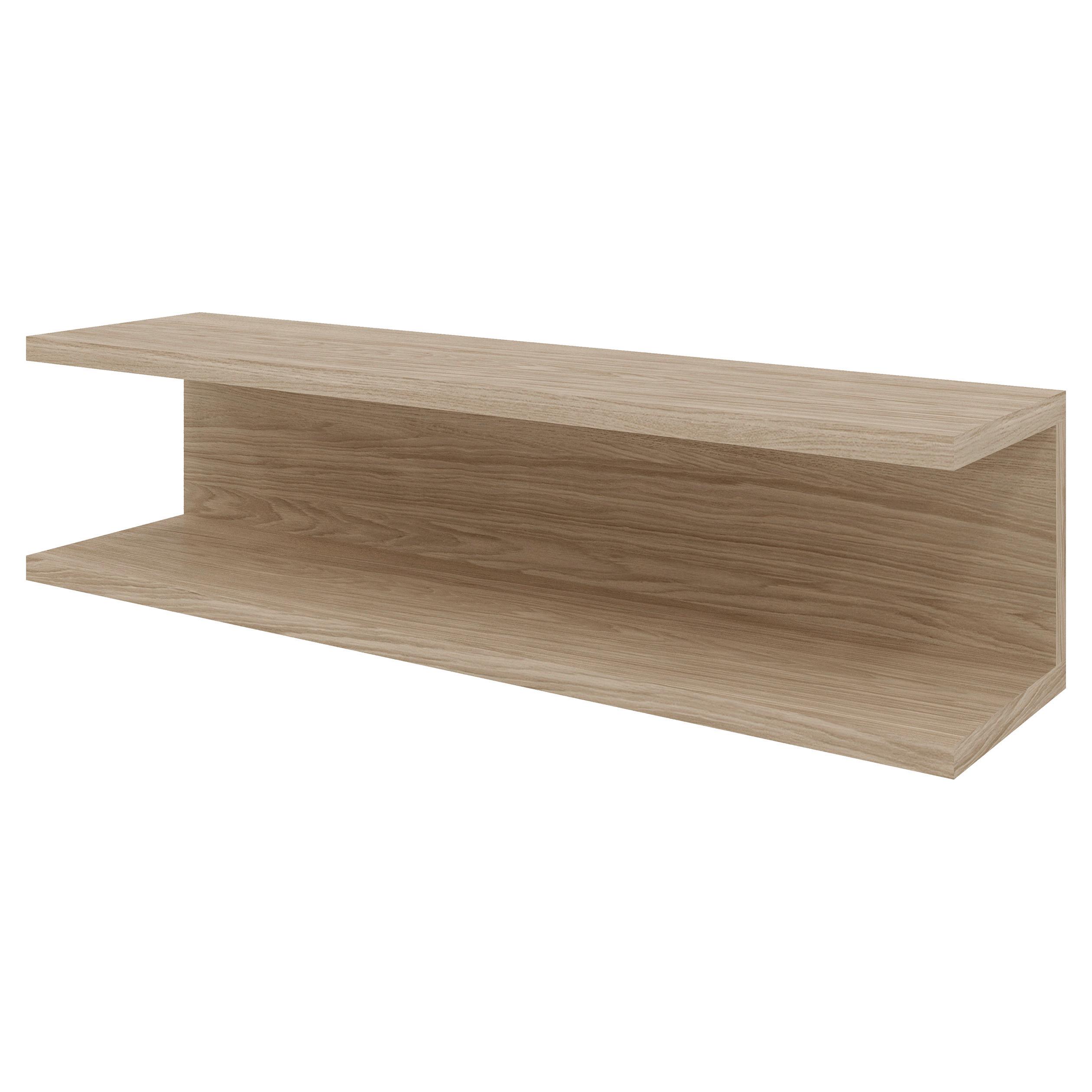 Zidna Polica Duraline C - bež, Moderno, drvo (60/15/15cm) - Modern Living