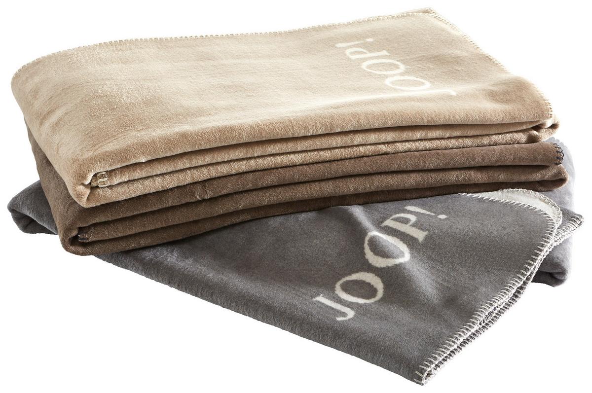 KOC DOMOWY JOOP! UNI- DOUBLEFACE - kremowy/kolor piaskowy, Basics, tkanina (150/200cm) - Joop!