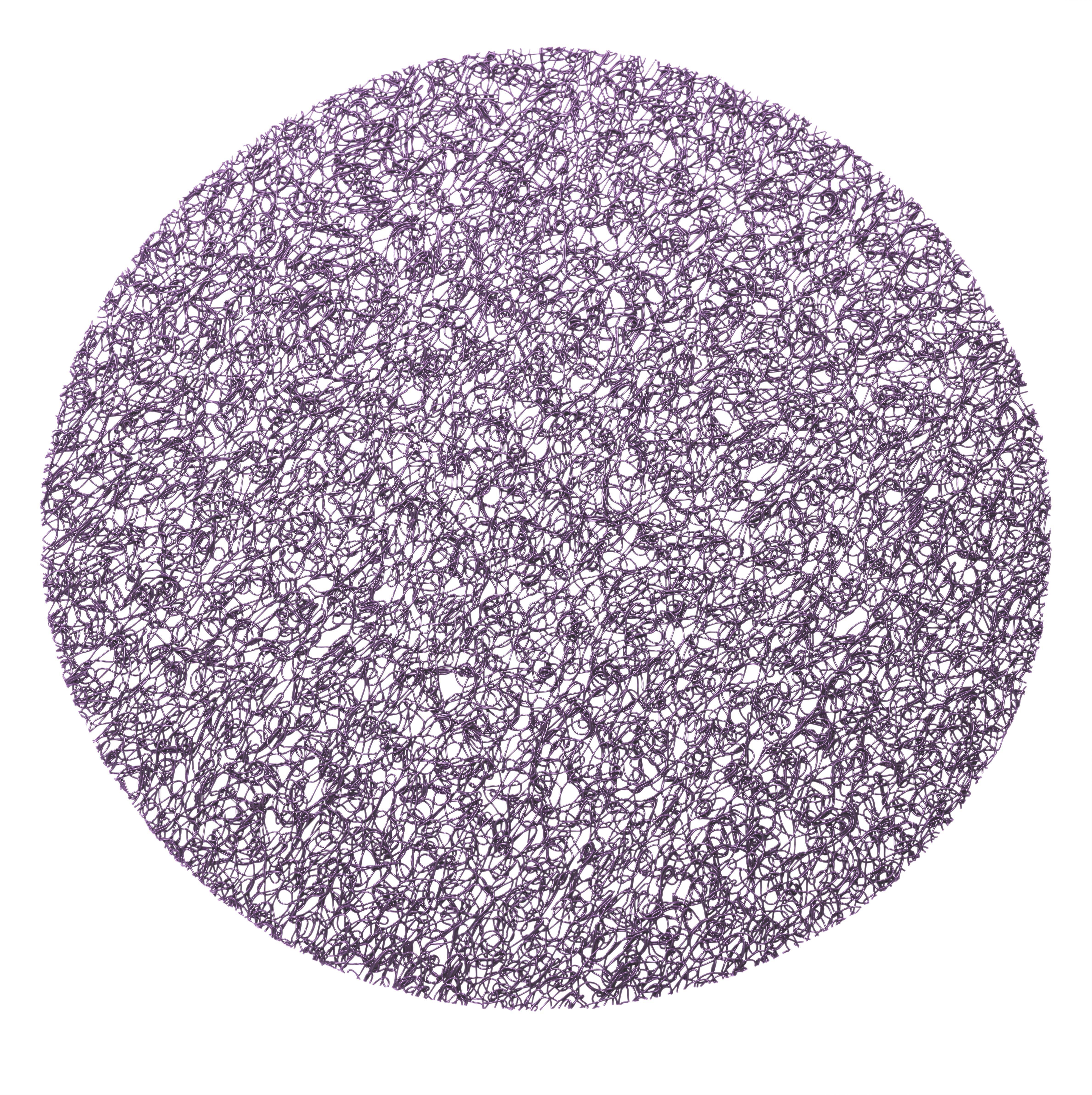 Tischset Win verschiedene Farben - Blau/Dunkelgrau, MODERN, Kunststoff (38cm)