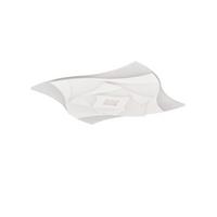 LED-Deckenleuchte Akita Weiß max. 56 Watt - Weiß, Design, Kunststoff/Metall (48/48/5,5cm) - Trio Leuchten