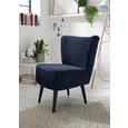 Sessel in Blau 'Lord' - Blau/Schwarz, Trend, Holz/Holzwerkstoff (65/89/70cm) - Livetastic Sessel in Blau 'Lord' - Blau/Schwarz, Trend, Holz/Holzwerkstoff (65/89/70cm) - Livetastic