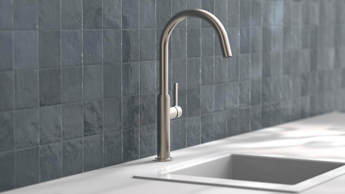 Baterie de bucătărie SISTANT GLASGOW - culoare inox, Basics, metal (41cm) - Sistant