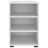 Regal Unit-Elements Midi - bijela/crna, Moderno, drvni materijal (45,6/67,2/40cm) - Based