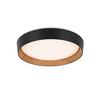LED-TAKLAMPA LIA - vit, Klassisk, metall/trä (39/39/7cm) - Mömax