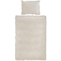 Ágyneműhuzat-garnitúra Rüschen - homokszínű, Romantik / Landhaus, textil (140/200cm) - Zandiara