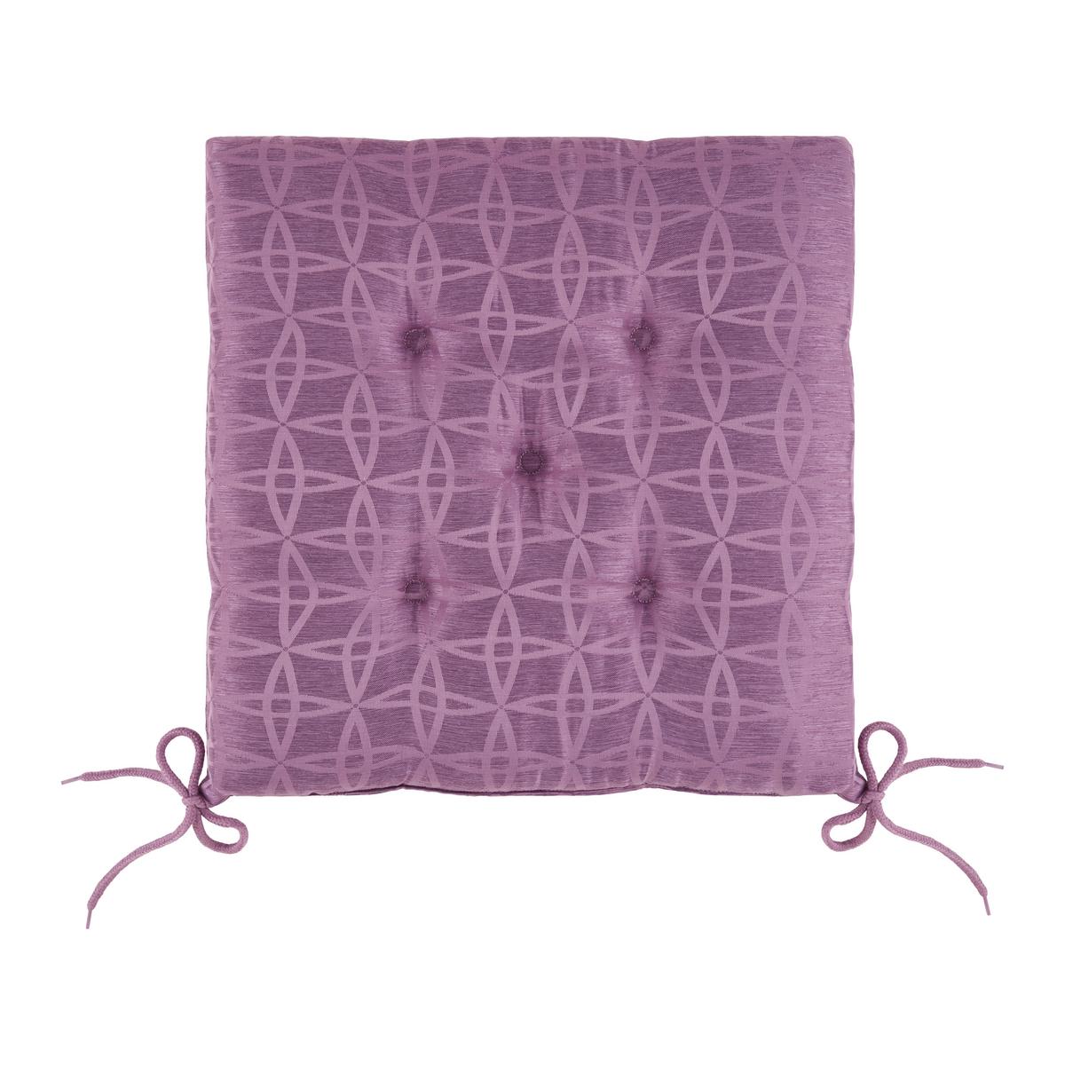 Pernă pentru șezut JACKIE - lila, Konventionell, textil (40/40/4cm) - Modern Living
