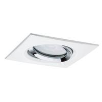 LED-Deckenleuchte Nova Premium in Weiß/Chromfarben max. 35 W - Chromfarben/Weiß, Basics, Metall (9,3cm) - Paulmann