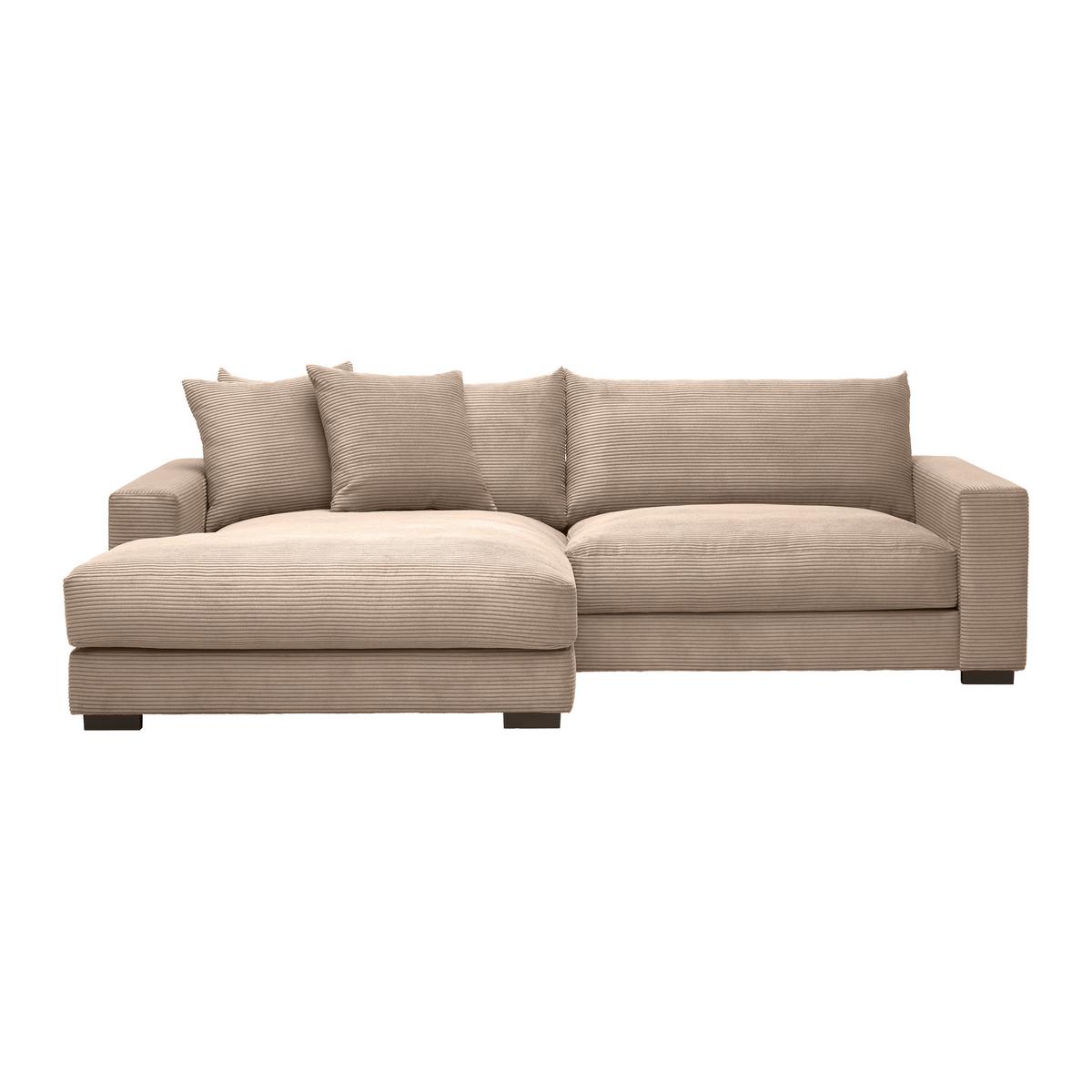 Wohnlandschaft Pedro in Braun - Karamell, MODERN, Textil (180/83/265cm) - Mömax