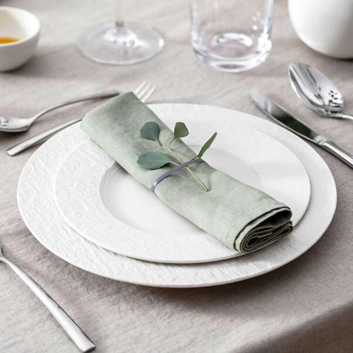 SERWIS OBIADOWO-ŚNIADANIOWY MANUFACTURE VILLEROY & BOCH - biały, Konventionell, ceramika - Villeroy & Boch
