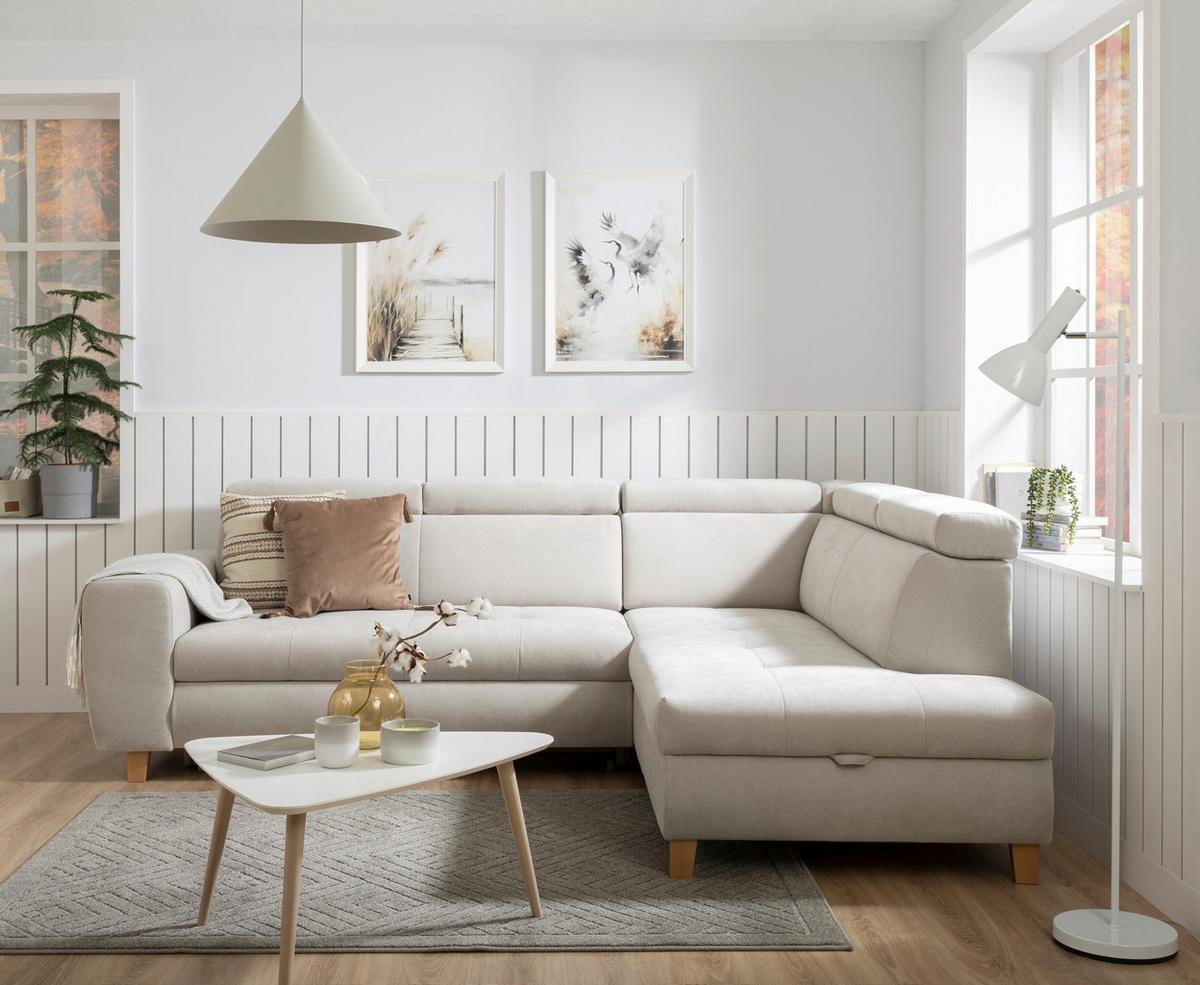 Coltar LUGO - gri deschis, Modern (266/98/205cm) - Modern Living