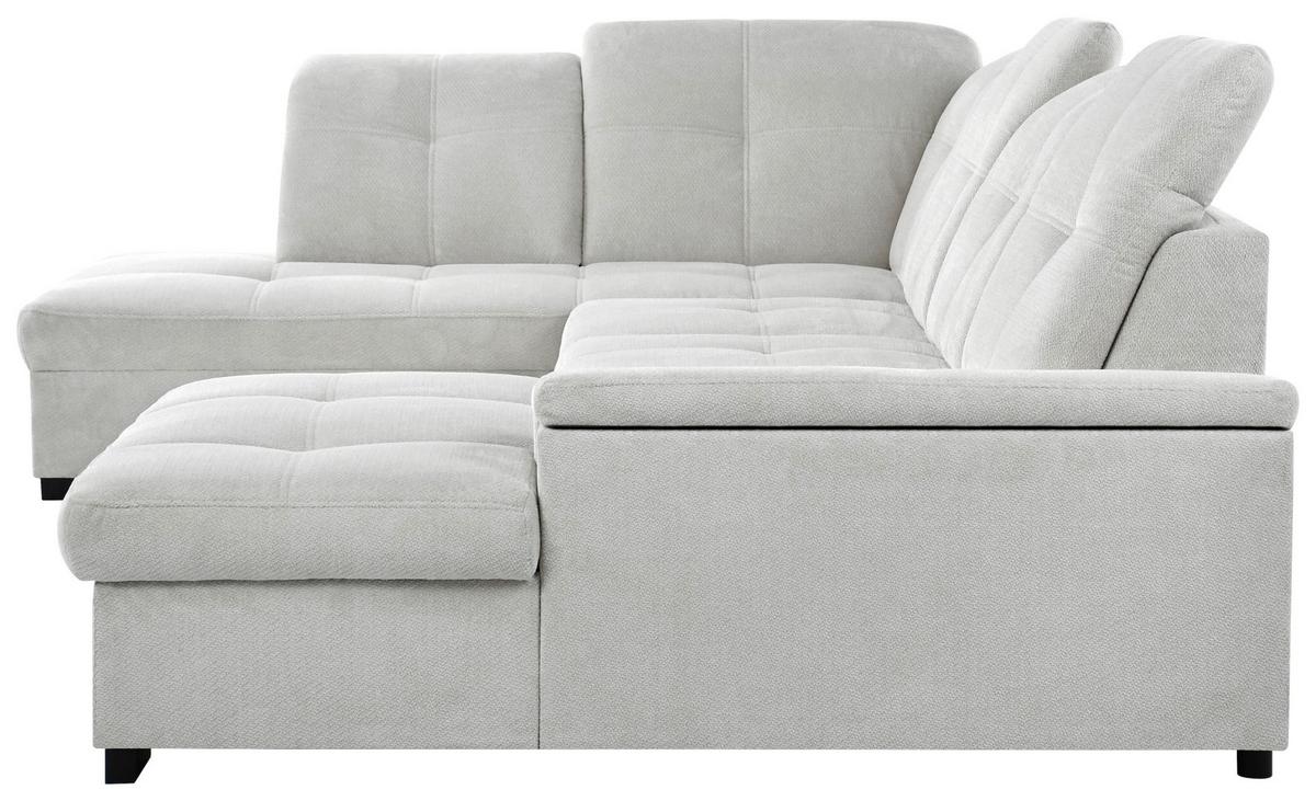Coltar PRADA - argintiu/gri-maro, Modern, textil (230/358/176cm)