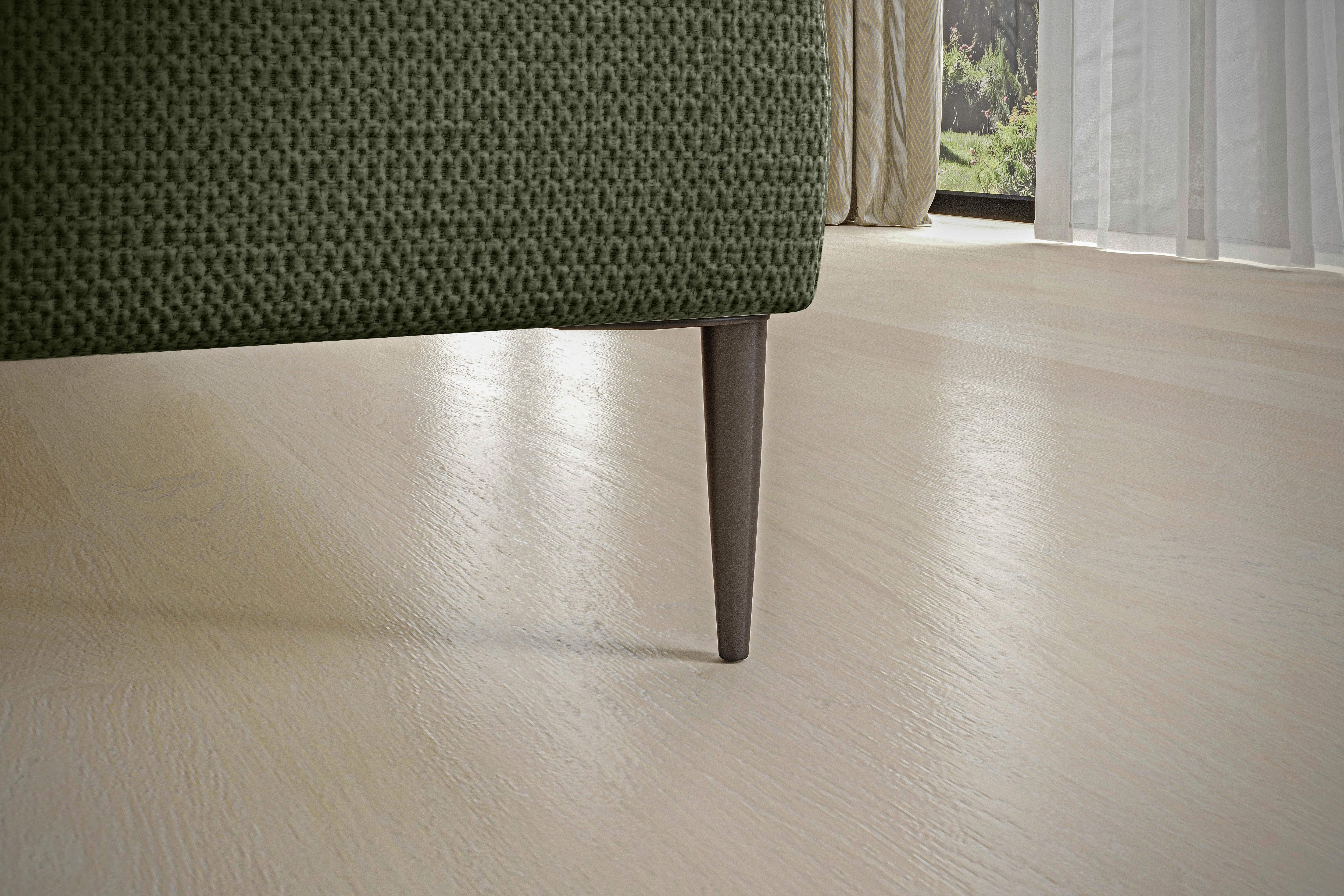 Kutna Garnitura Empoli L - maslinasto zelena/crna, Moderno, drvni materijal/tekstil (290/76,5-93,5/111cm) - Modern Living