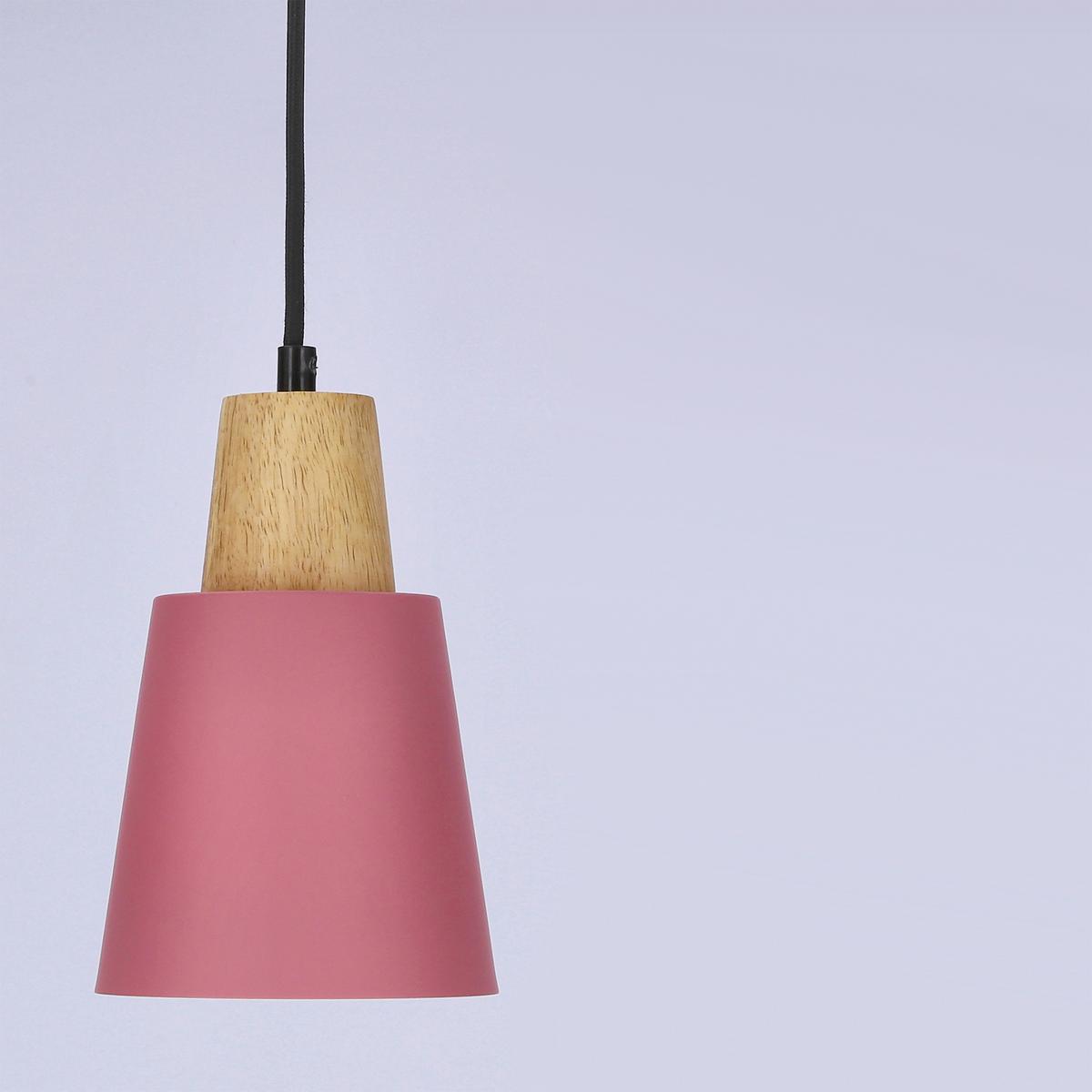 Viseća Svjetiljka Faro - pink/crna, Trend, metal (13/13/80cm)
