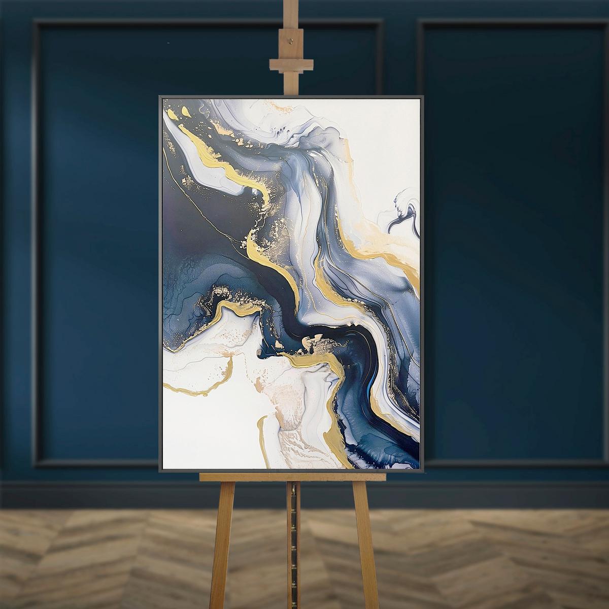 Leinwandbild CA Multicolor - Multicolor, Basics, Holz/Textil (70/100cm)