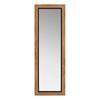 VÄGGSPEGEL FOREST -EXKLUSIV- - ekfärgad, Modern, trämaterial/glas (55/165cm) - Mömax