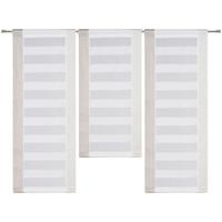 KOMPLET KRÓTKICH FIRAN RIVI - taupe/brązowy, Basics, tkanina (30/80cm) - Esposa