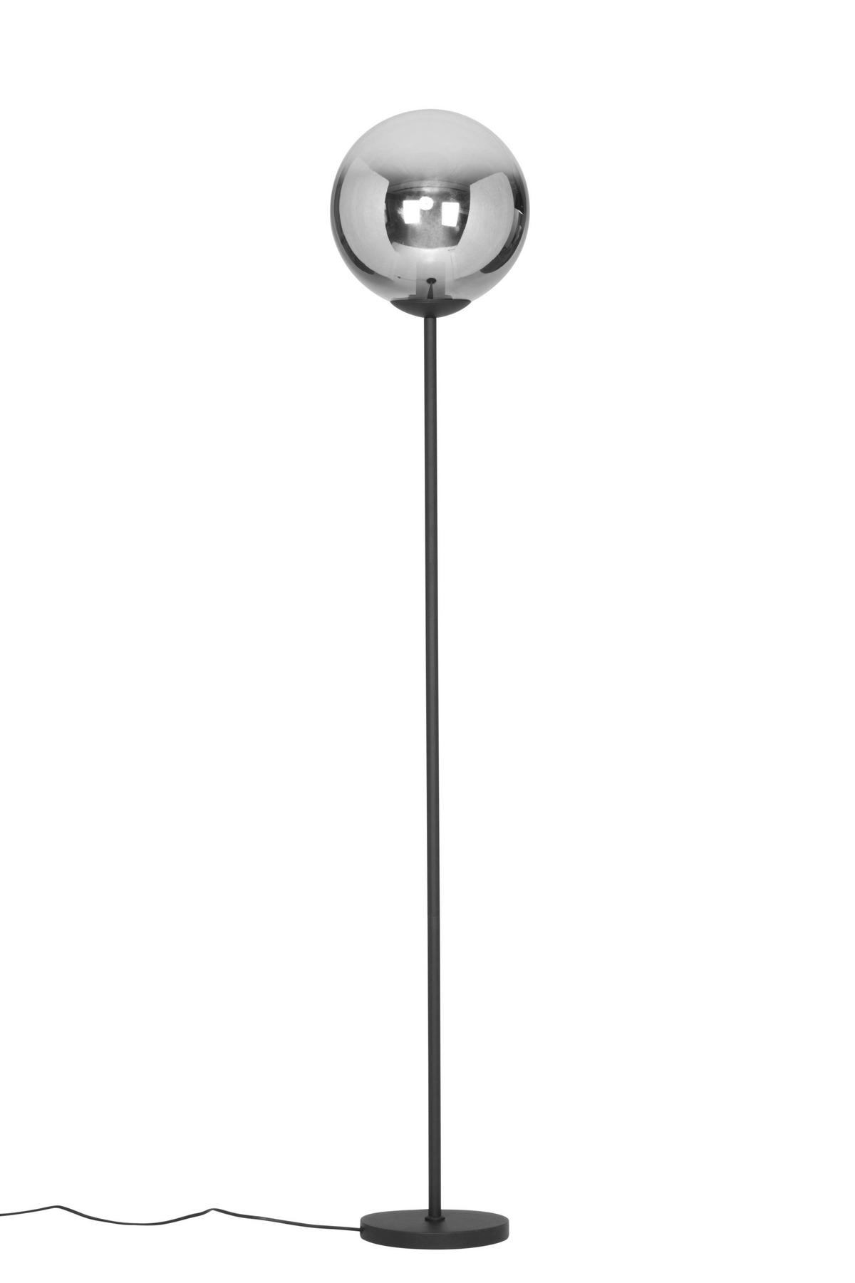 LAMPA STOJĄCA SACRAMENTO *SBN* - czarny, Basics, tworzywo sztuczne/metal (30/165cm) - Novel