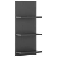 REGAŁ ŁAZIENKOWY PALERMO - antracytowy, Konventionell, materiał drewnopochodny (30,3/70,2/17,5cm) - Stylife