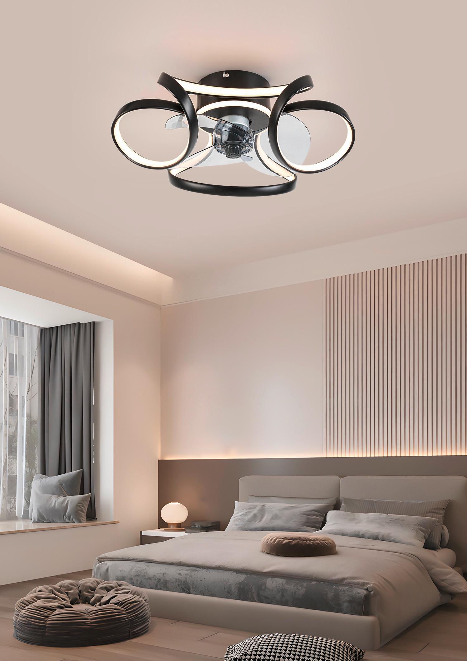 LED-TAKLAMPA KIZ - transparent, Modern, metall/plast (45/19cm) - Modern Living