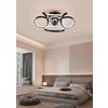 LED-TAKLAMPA KIZ - transparent, Modern, metall/plast (45/19cm) - Modern Living