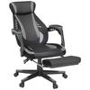 KONTORSSTOL CLIO -EXKLUSIV- - grå/svart, Modern, metall/textil (64/110-117-5/60,5cm) - Mömax