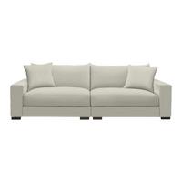 Megasofa Pedro - bež, Moderno, drvni materijal/drvo (261/83/124cm) - Mömax