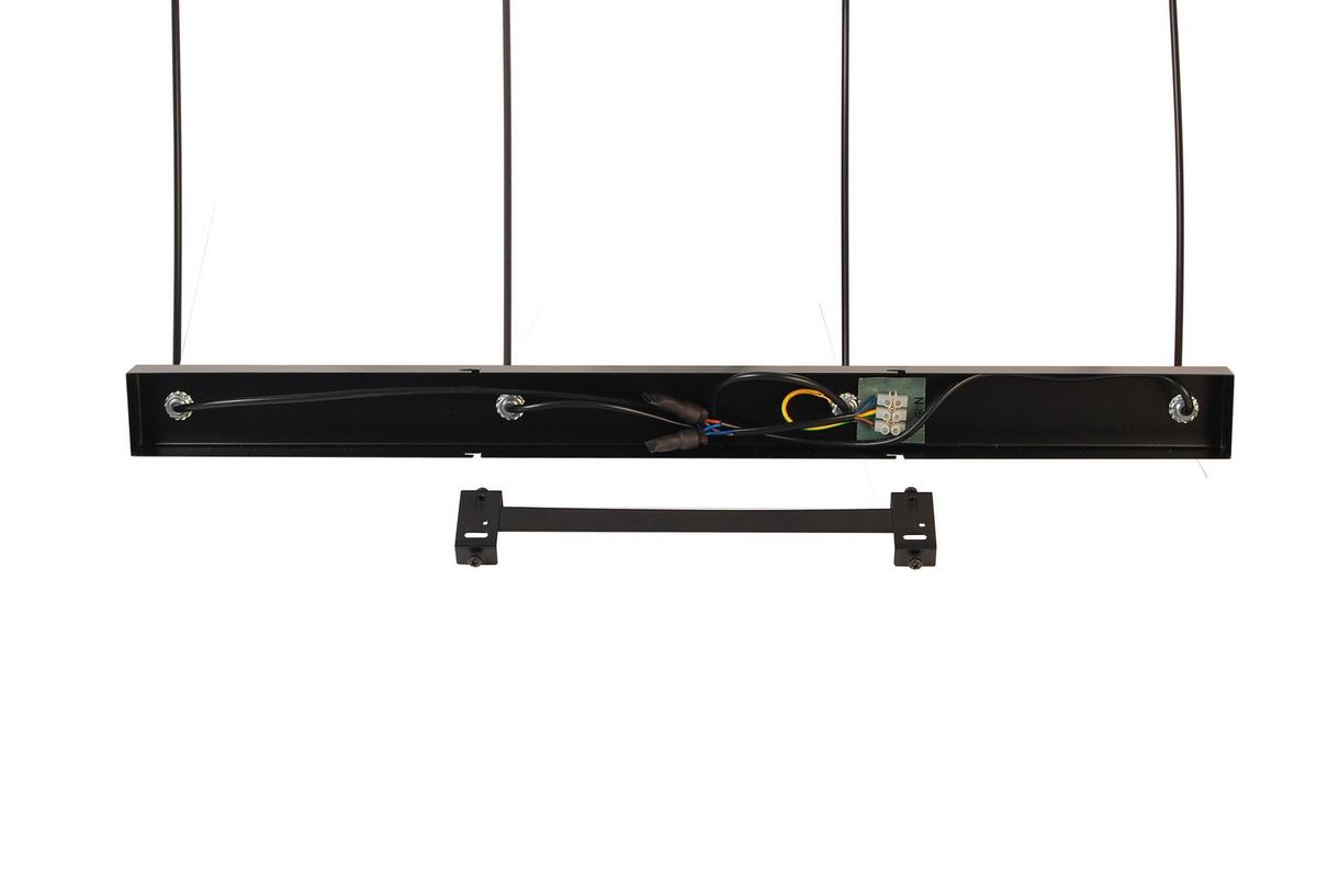 LAMPA WISZĄCA MIAMI - czarny, Trend, metal (65/9/120cm) - Novel