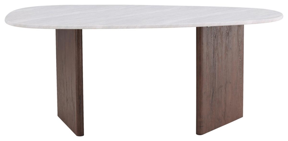 ESSTISCH GRÖNVIK - Hellgrau/Mokka, Design, Holzwerkstoff (180/90/75cm) - Livetastic