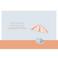 Glückwunschkarte Kupfergold Multicolor - Multicolor, KONVENTIONELL, Papier (24/17,5cm)