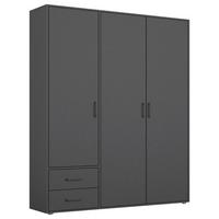 DULAP  USI ROTATIVE VOYAGER - gri, Modern, material pe bază de lemn (140/194/53cm) - Modern Living