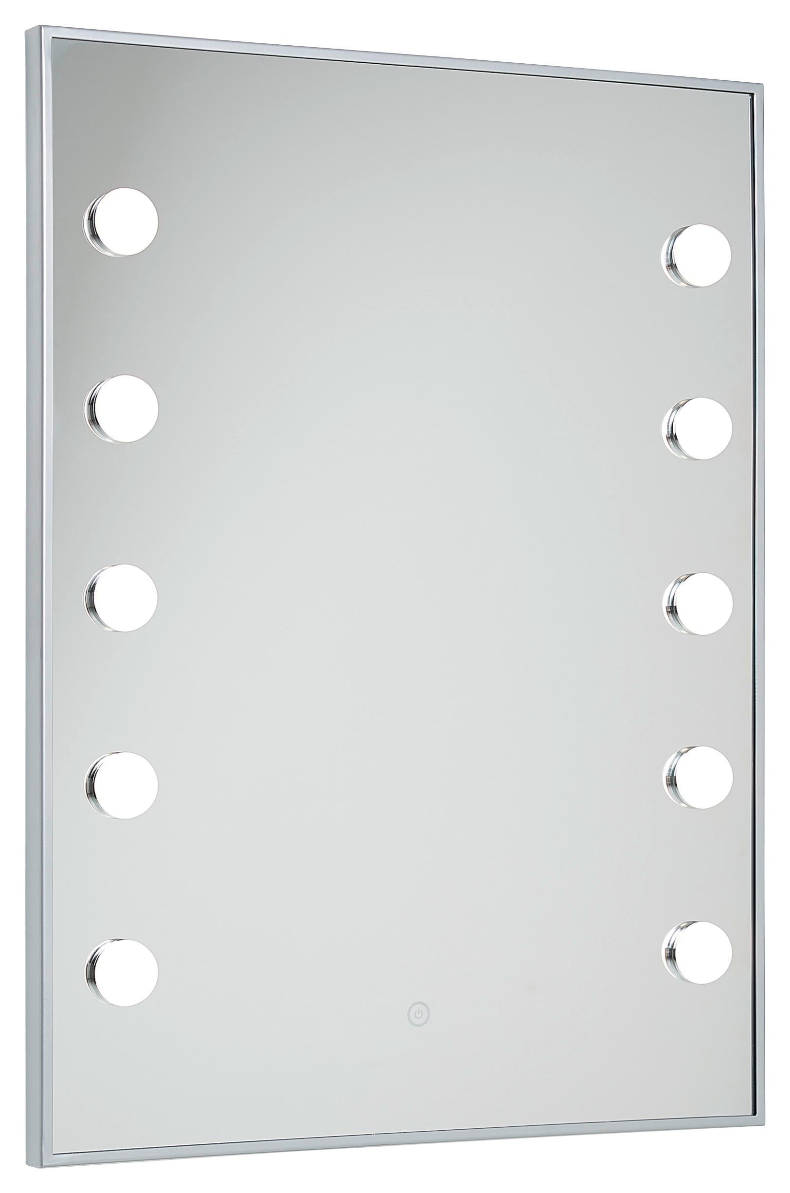 Leuchtspiegel inkl. LED-Beleuchtung - Modern, Glas (60/80cm) - Mömax