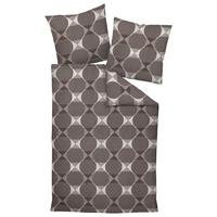 POŚCIEL J.D. - beżowy/taupe, Design, tkanina (135/200cm) - Janine