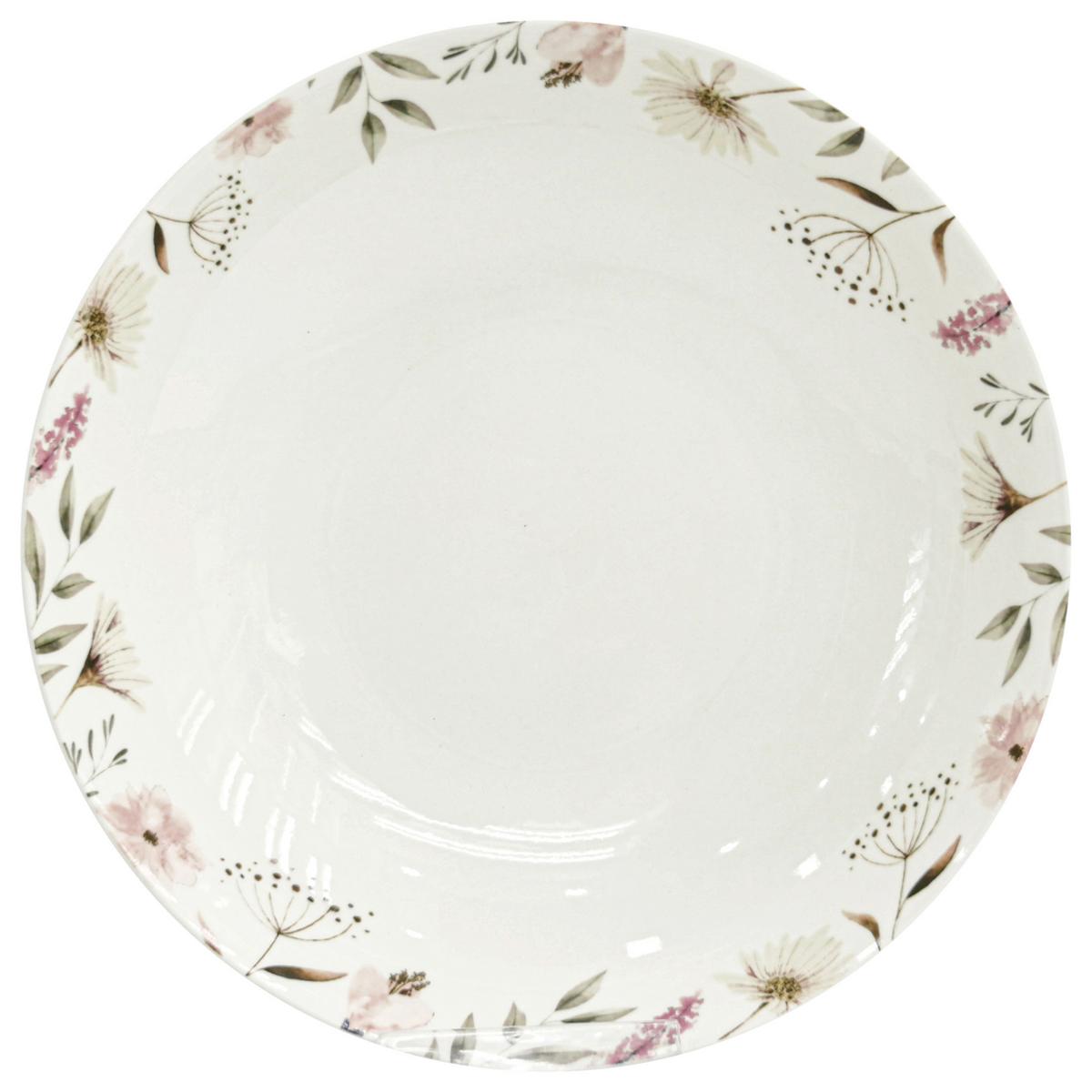 Mélytányér Amelie - színes, Romantik / Landhaus, kerámia (20,3cm) - Mömax