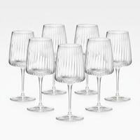 Gläserset Klar 6 Stk. - Klar, KONVENTIONELL, Glas (535ml) - Van Well